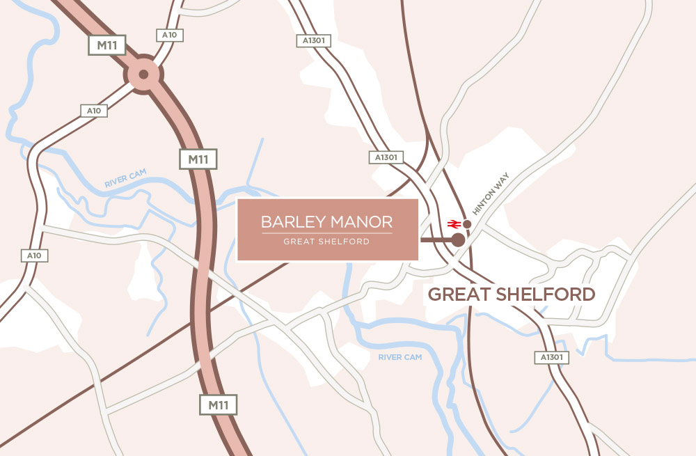 barley manor care home map